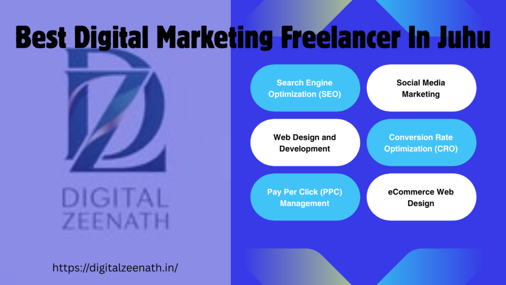 blue modern digital marketing services facebook cover